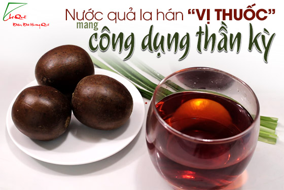 Cách pha trà la hán thơm ngon